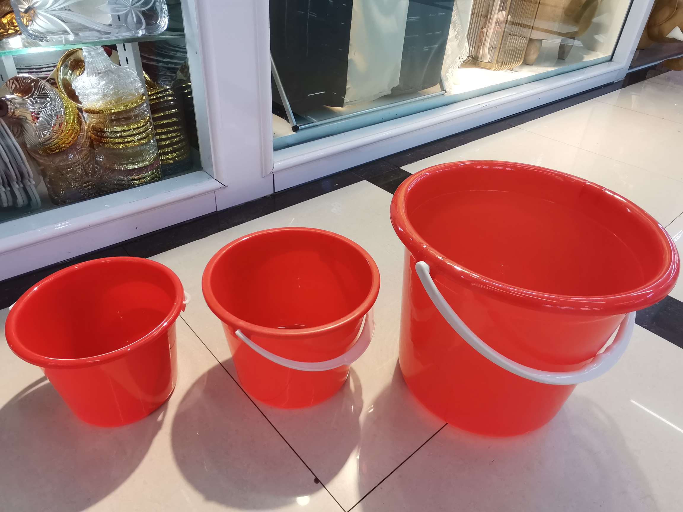 宿舍桶塑料水桶手提加厚洗衣桶家用多功能储水桶圆形桶宿舍洗衣桶 帆产品图