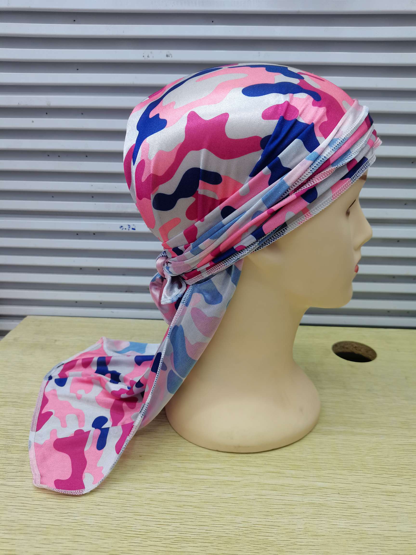 有光布迷彩头巾--4