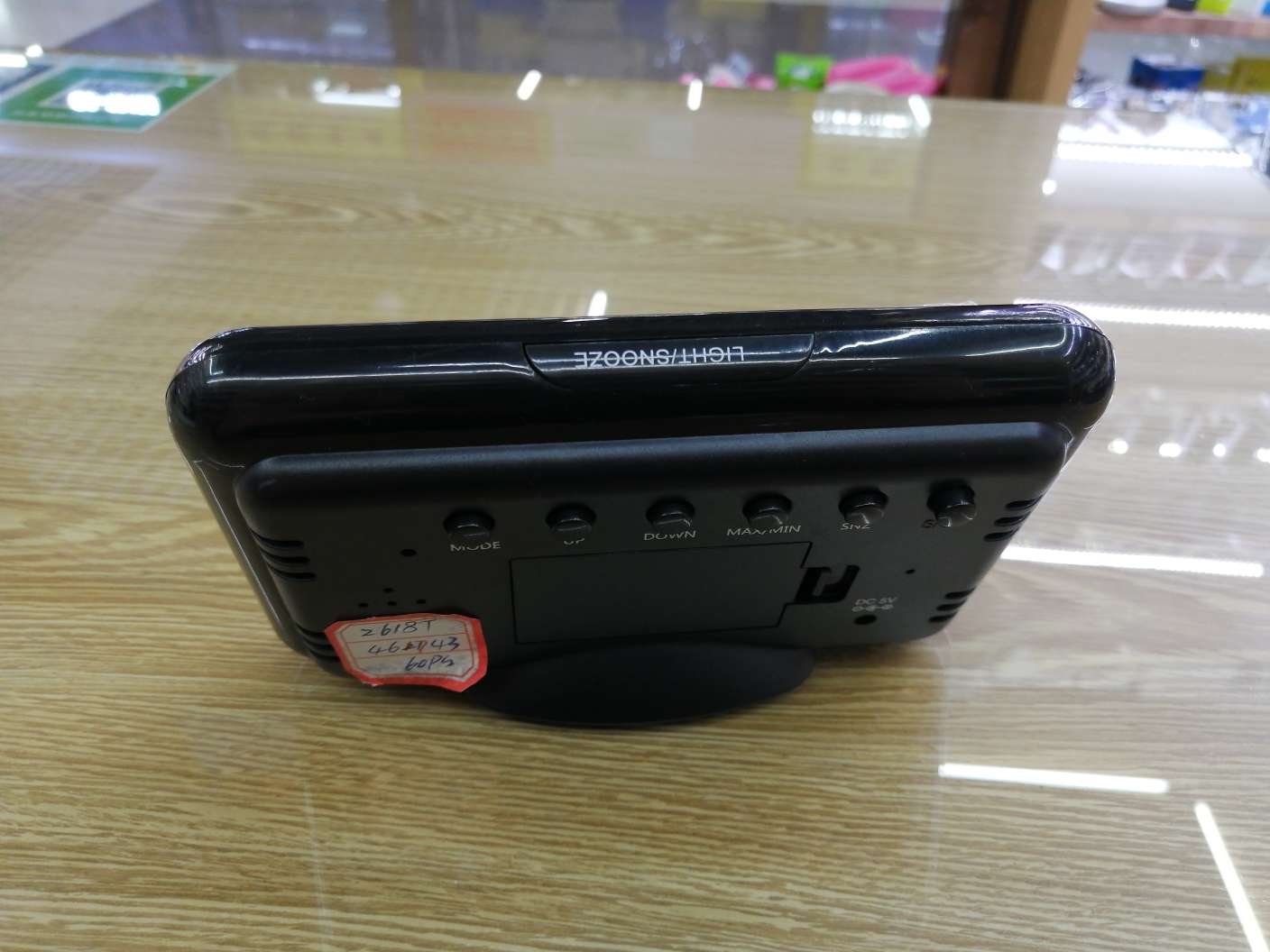 有屏灯温湿度电子闹钟详情图3