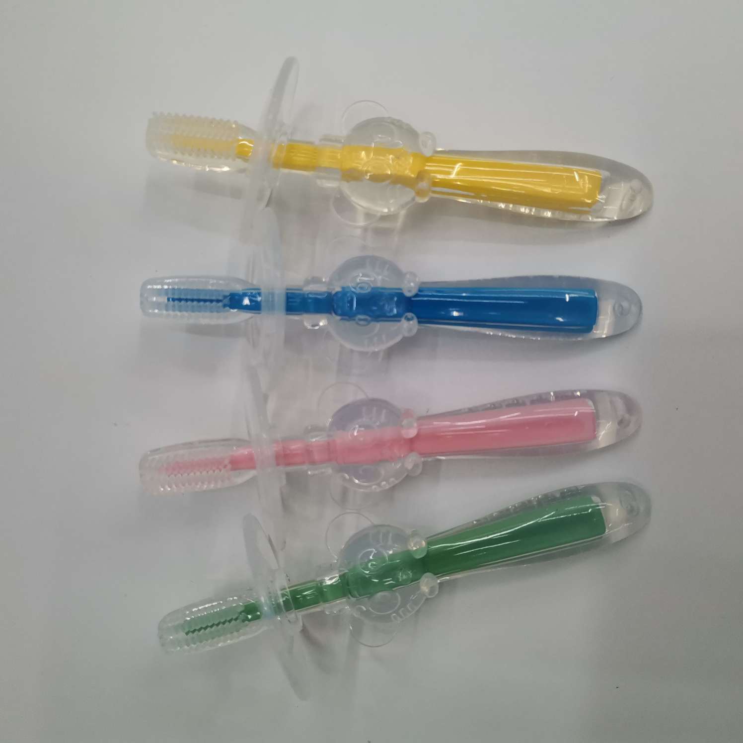 婴儿挡板乳牙刷硅胶乳牙刷卡通乳牙刷详情图5
