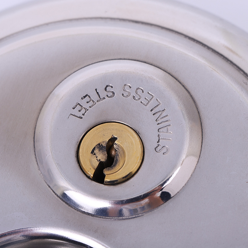 圆饼锁不锈钢锁具月牙锁仓库锁防盗挂锁详情图10