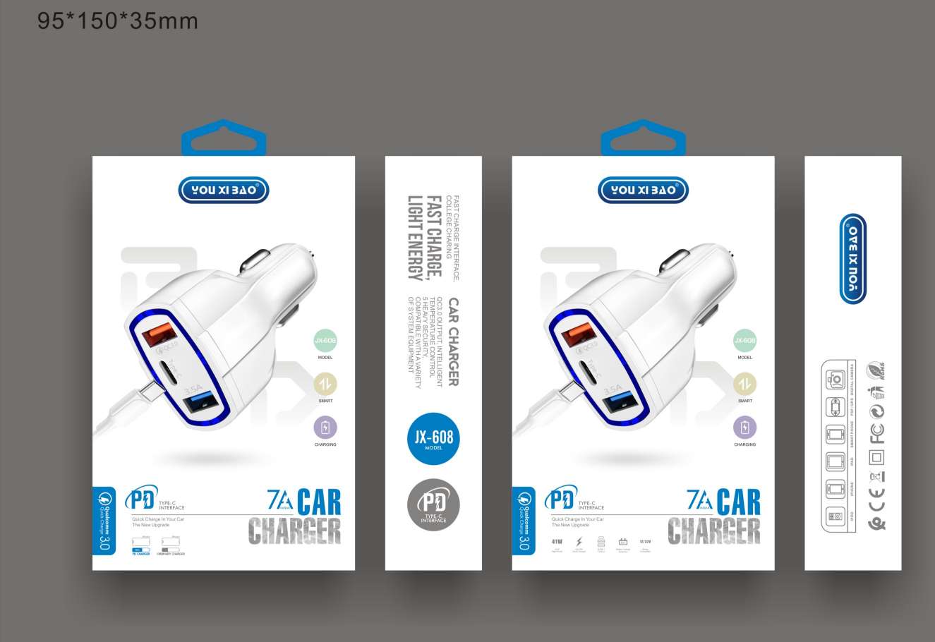 PD set of car charging cable thumbnail