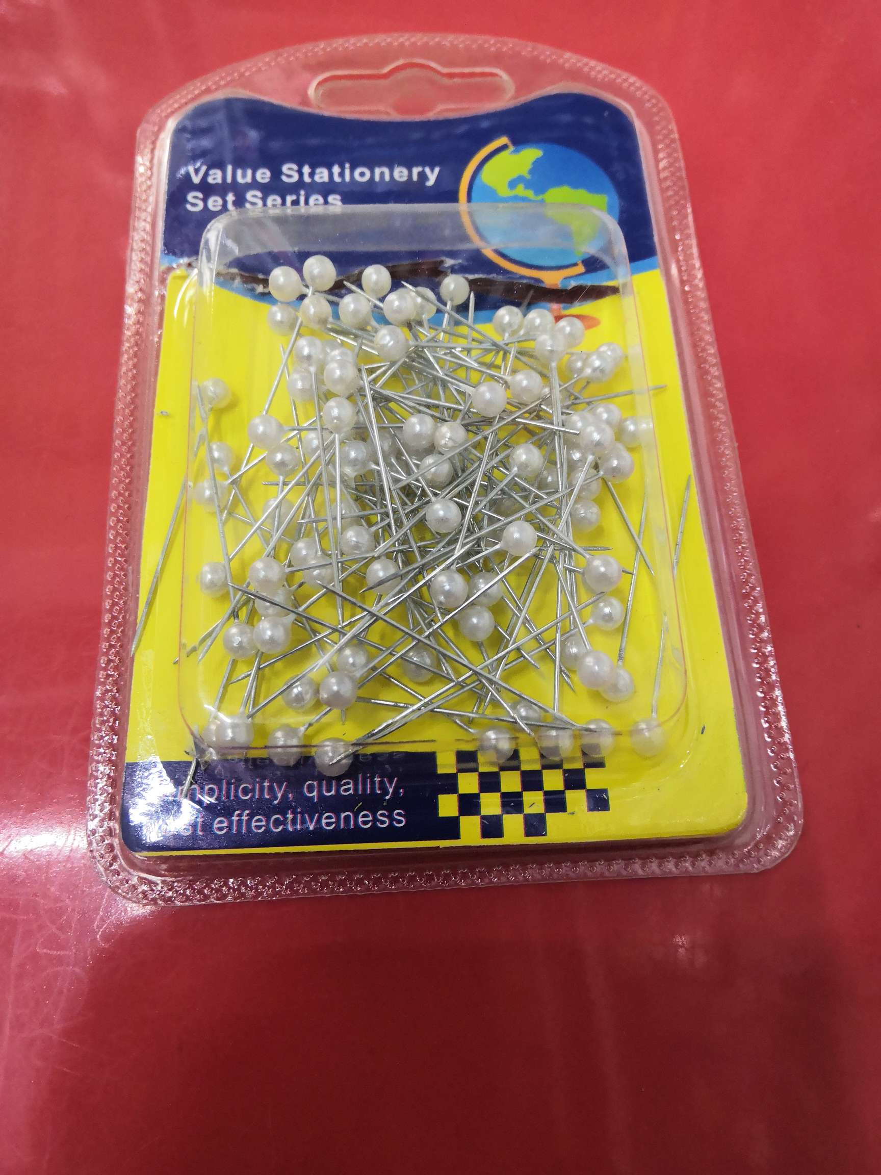 80PCS milky white pearlescent needle 36mm thumbnail