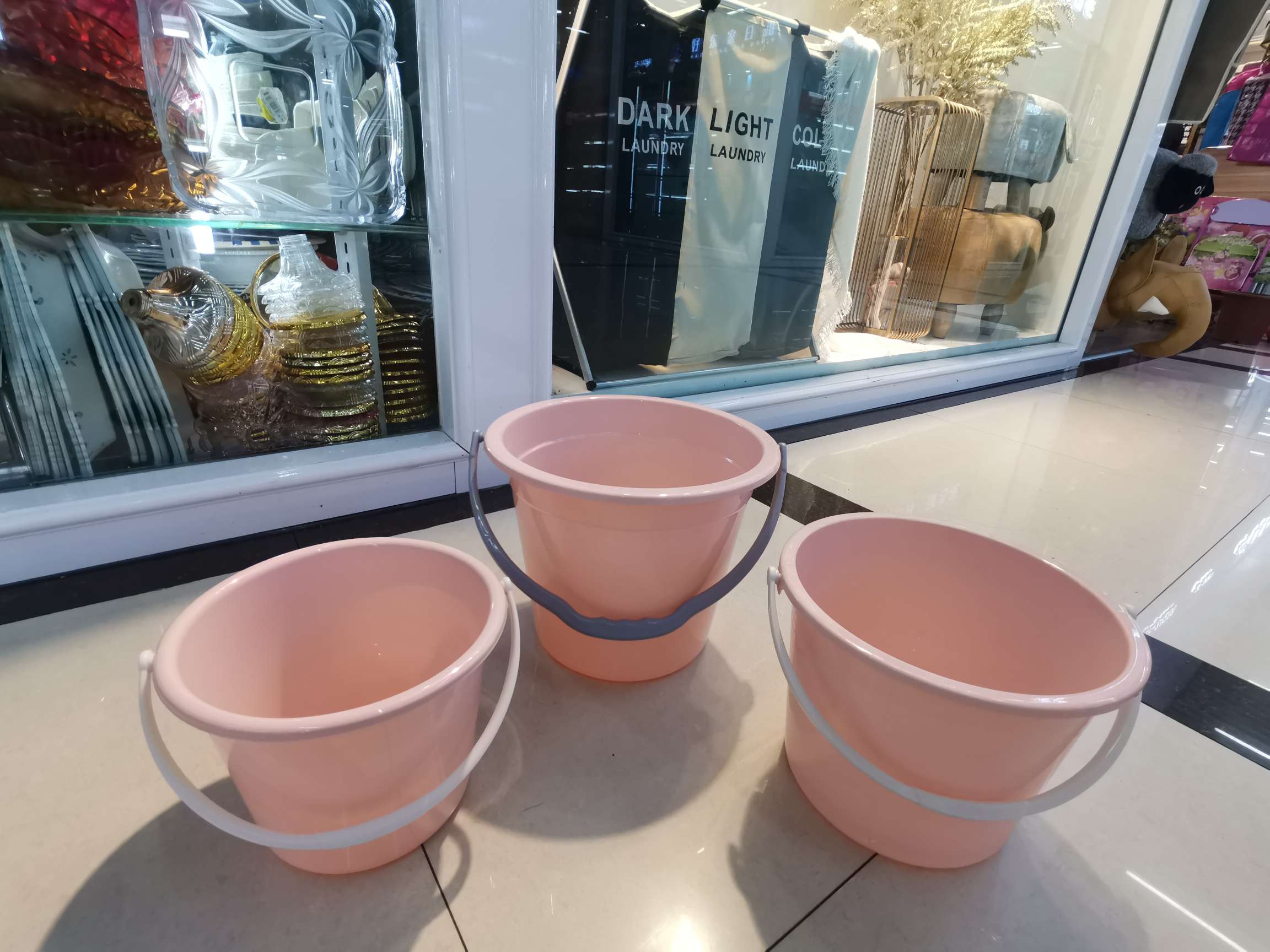 宿舍桶塑料水桶手提加厚洗衣桶家用多功能储水桶圆形桶宿舍洗衣桶 帆 S2详情图7