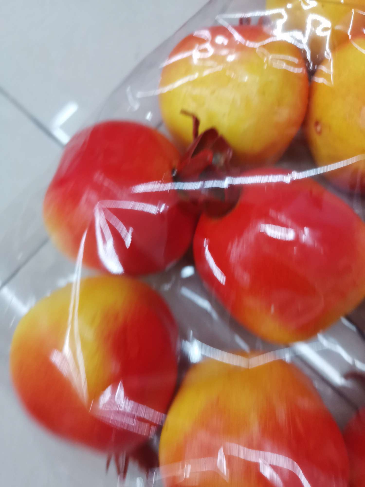 仿真水果圣诞果叉细节图