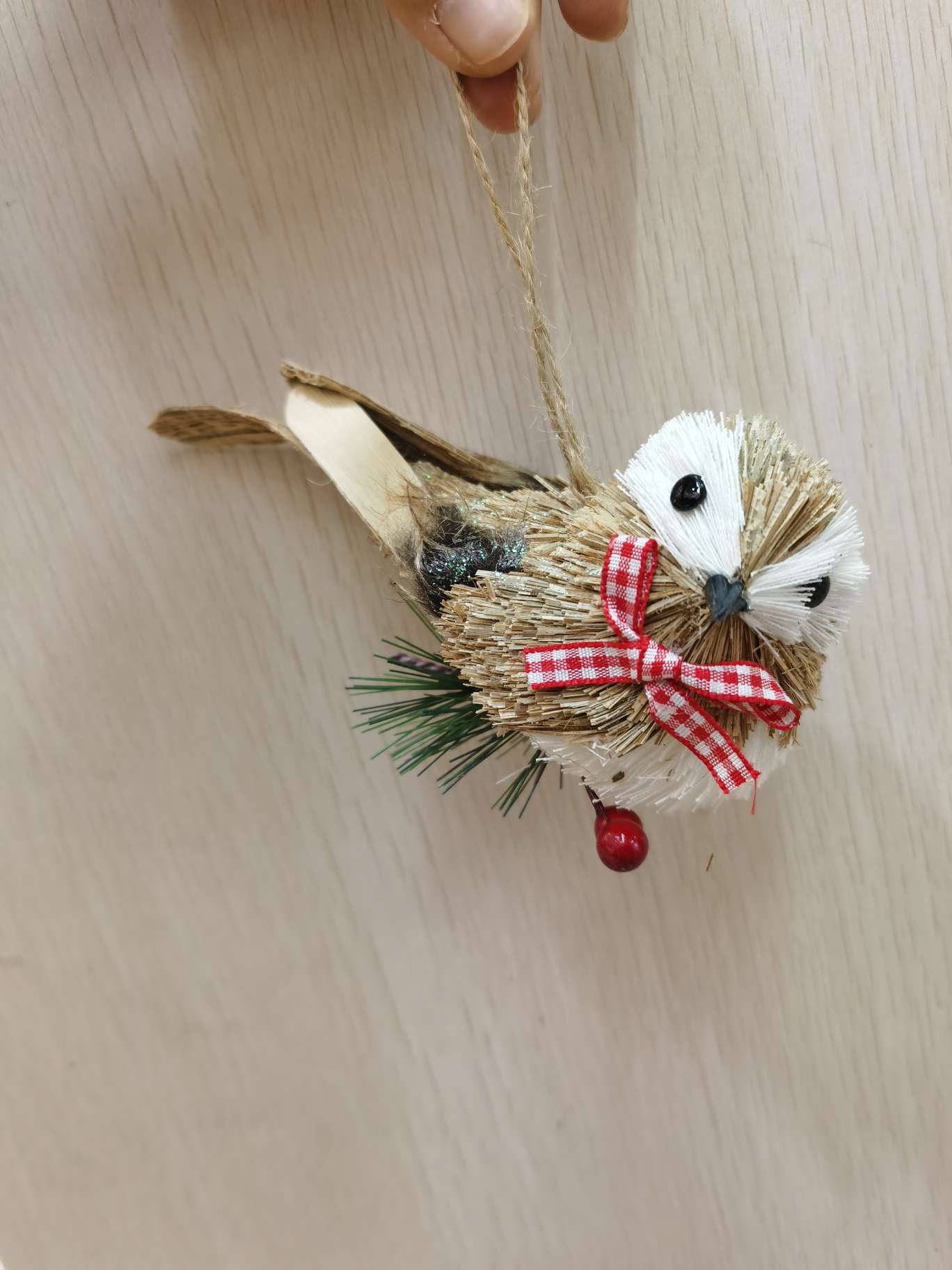 圣诞节挂绳小鸟