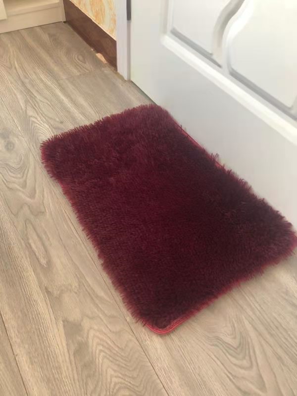 单色丝毛地毯，地垫 家用地毯 厂家直销 新款地毯 爆款地毯