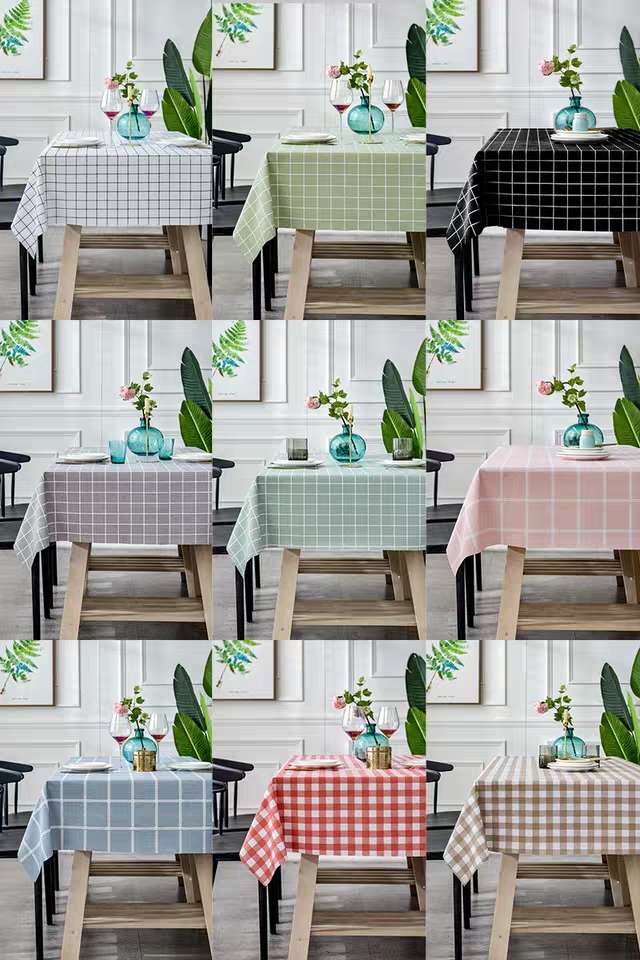 2021 New Small Lattice Tablecloth Manufacturers Direct Sales 2021 New Small Lattice Tablecloth Manufacturers Direct Sales