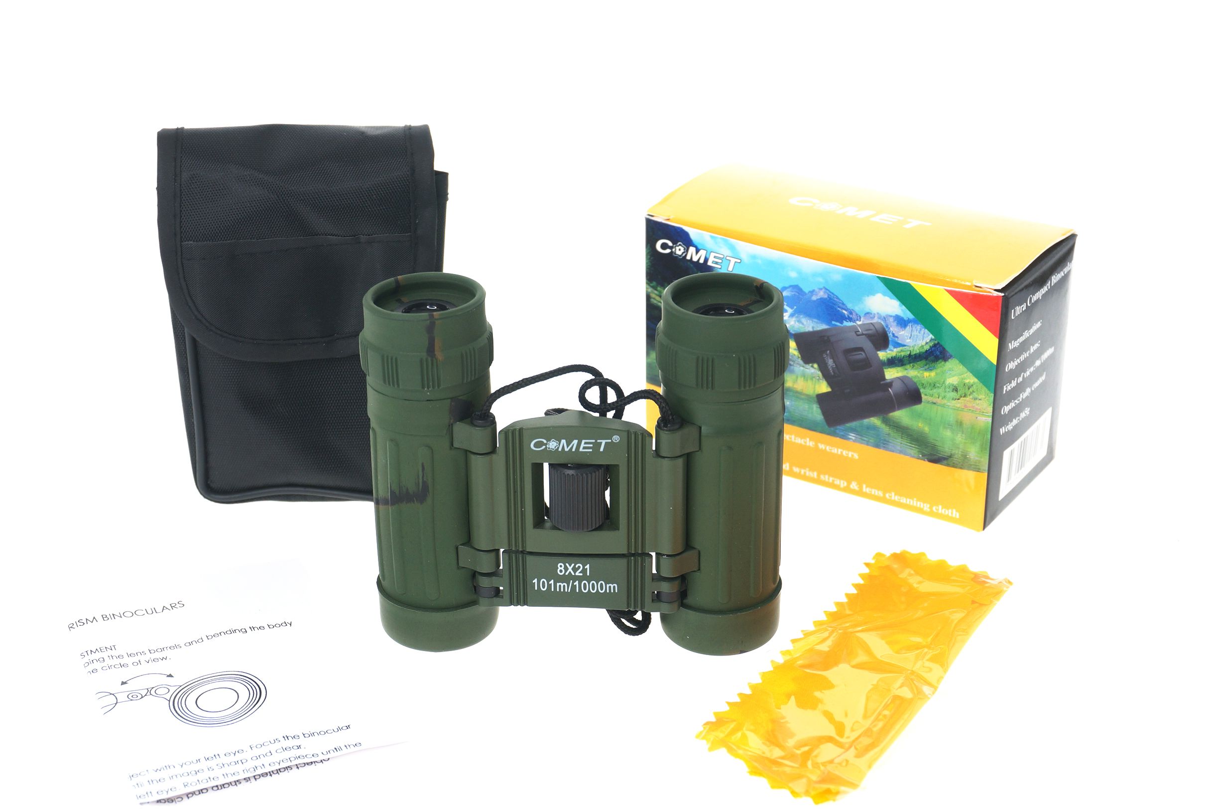 Manufacturers direct children's 8X21 camouflage folding high power high light light night vision outdoor mini concert telescope thumbnail
