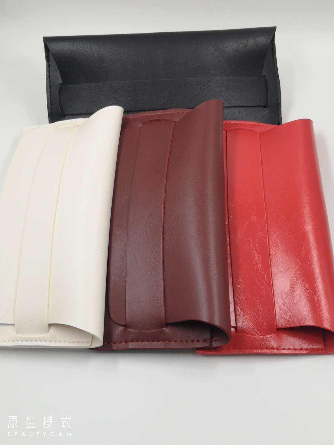 PU革太阳镜盒潮牌皮革软包眼镜盒GM墨镜盒便携大框眼镜盒网红眼镜详情图15