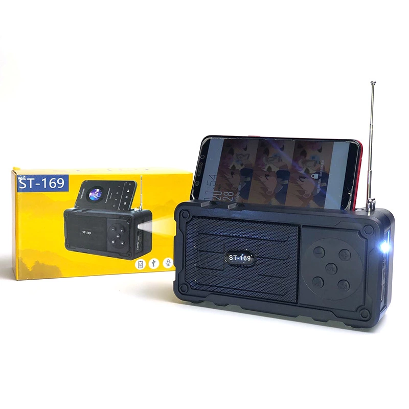 热卖新款ST-169蓝牙音响大音量便携插卡低音炮户外小音箱详情图6