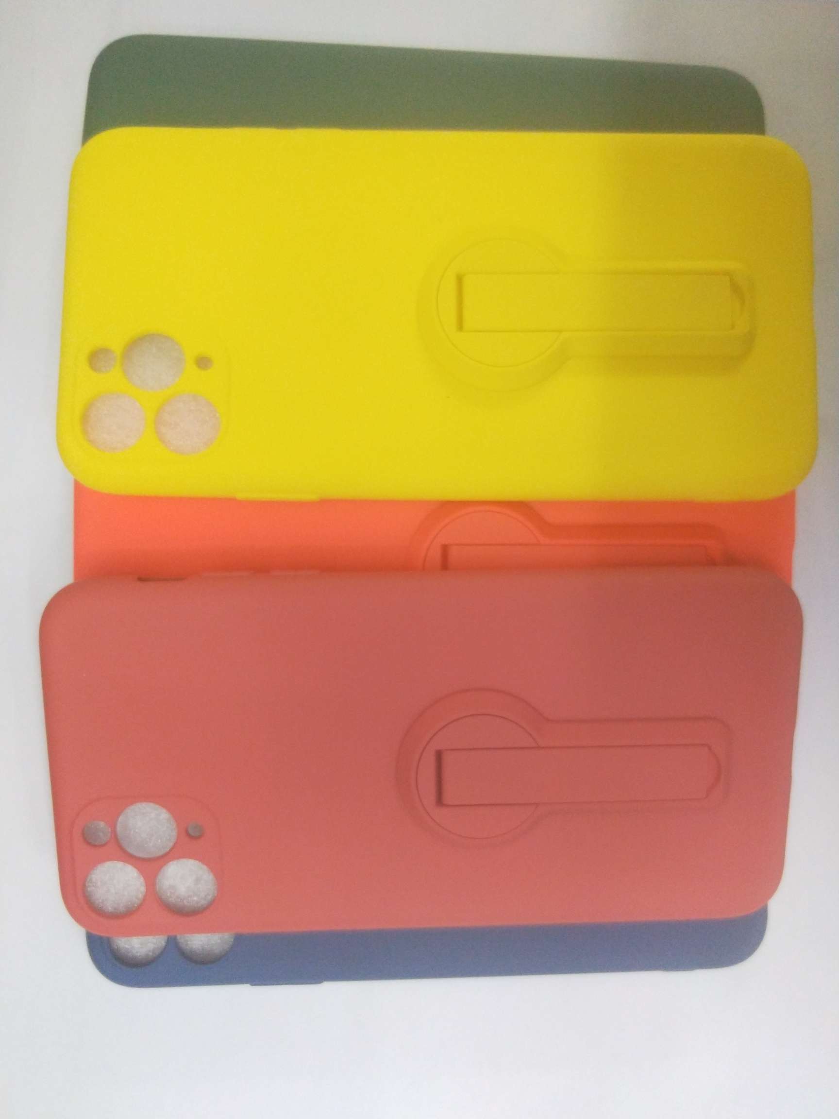 苹果11手机壳iPhone11新款液态硅胶支架11promax摄像头全包保护11白底实物图