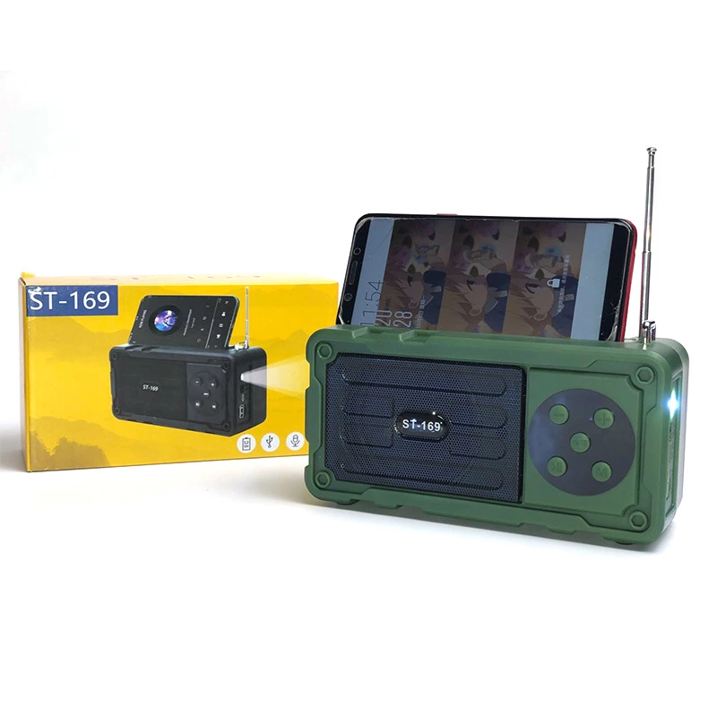 热卖新款ST-169蓝牙音响大音量便携插卡低音炮户外小音箱详情图5