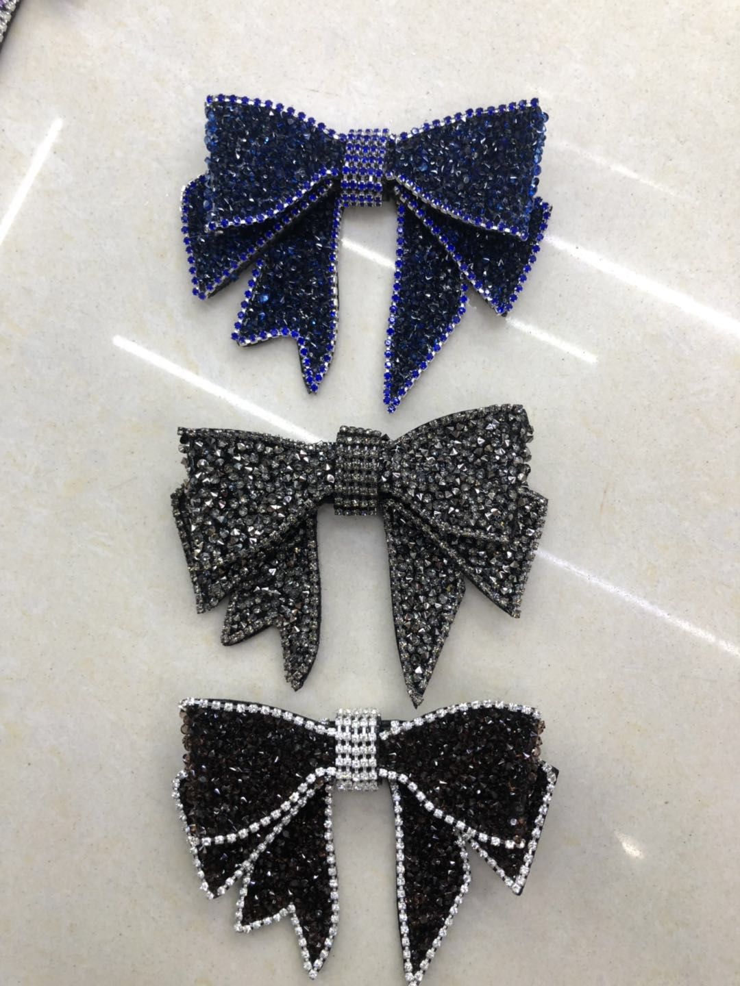 Diamond pattern fabric used in various DIY projects