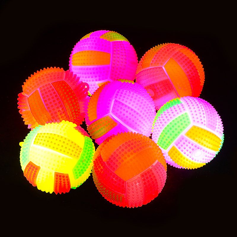 7.5cm排球闪光哨子球细节图