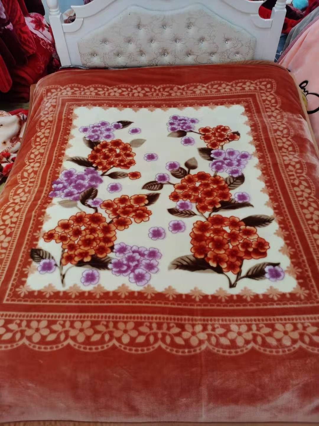 2021 New Factory Direct Retail Wholesale Orange Falai Velvet Blanket