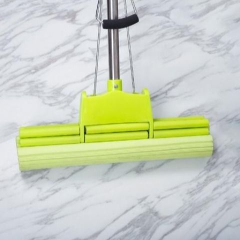 Sponge mop, household lazy roller water-squeezing floor mop, hand washable rubber cotton mop head, large water-squeezing floor mop cloth head detail image 10
