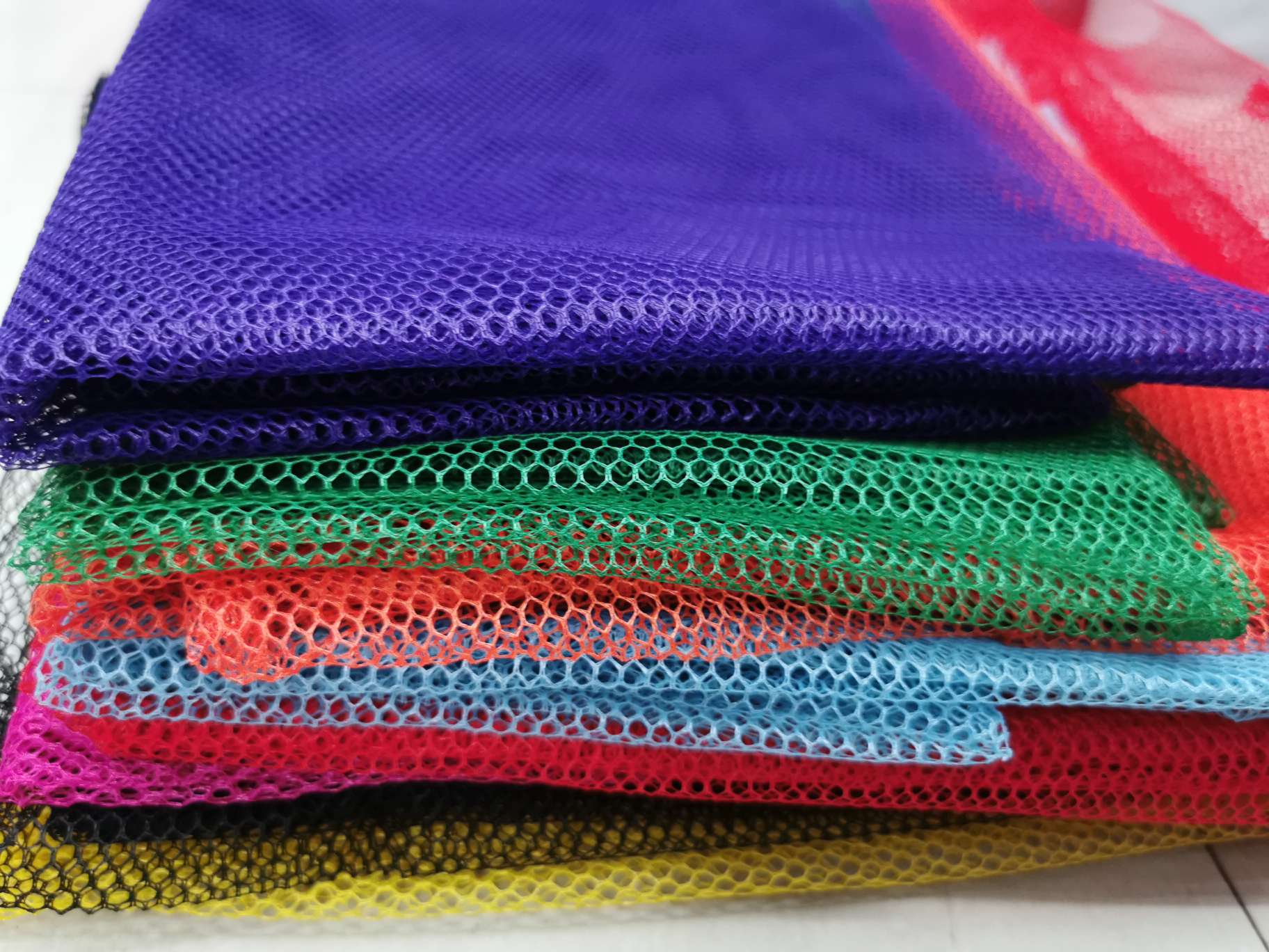 单眼网，网眼布，箱包鞋材，包装辅料