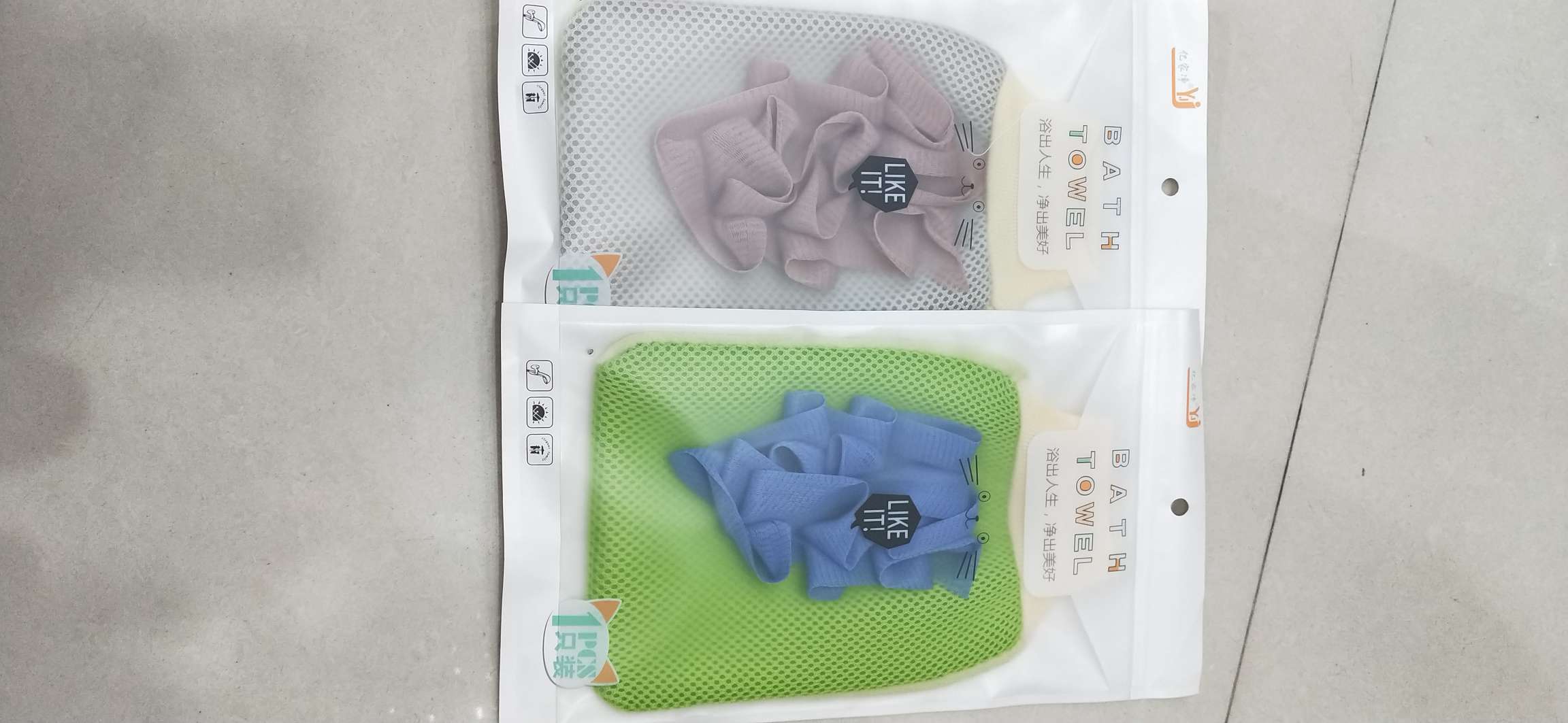 074浴花澡巾