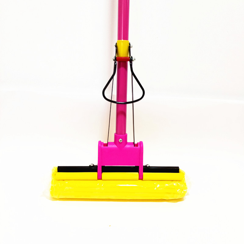 The color of the absorbent sponge mop and the stretchable rubber cotton mop for home cleaning is random pic 1