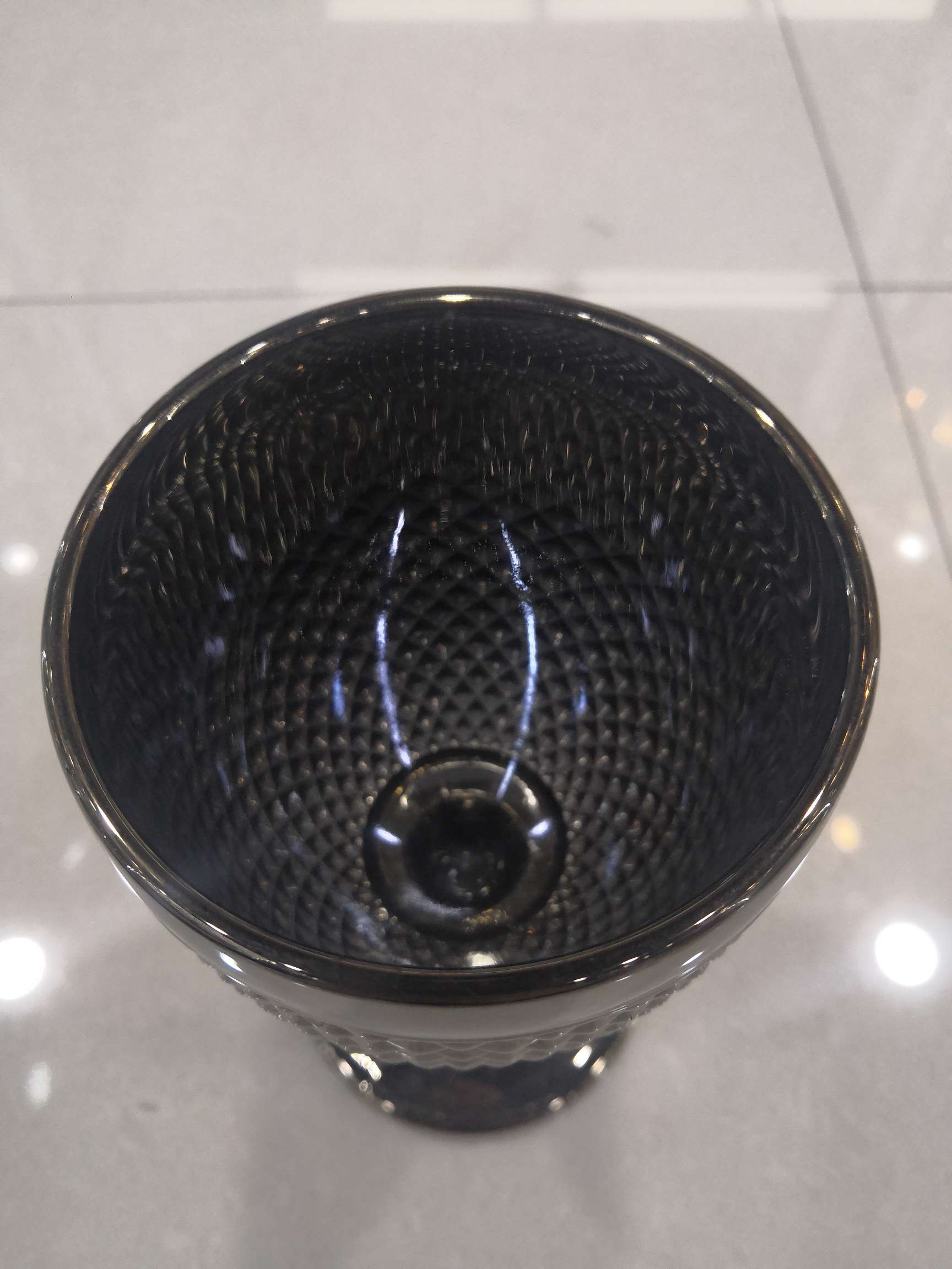 Manufacturers Direct Sales Of High-Grade European Creative Relief Glass Glass Cups Specification drawing