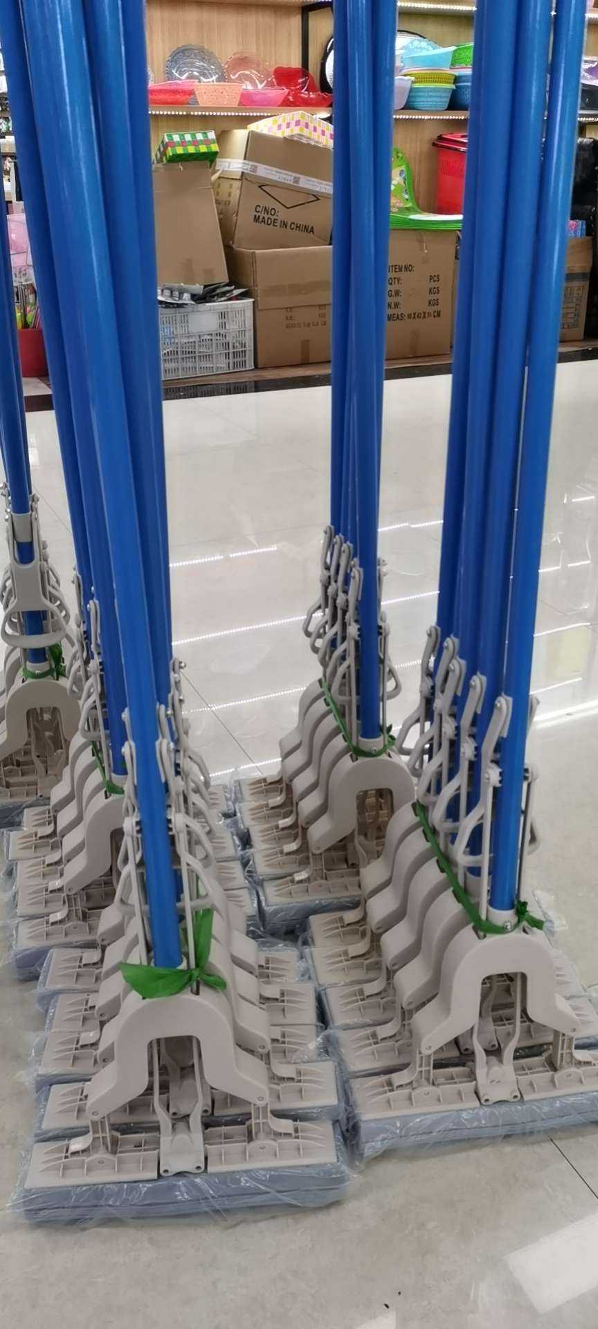 Water-absorbing sponge mop head, folding household rubber cotton mop, lazy person's floor mop, rotating hand wash, dry and wet dual-purpose detail image 7