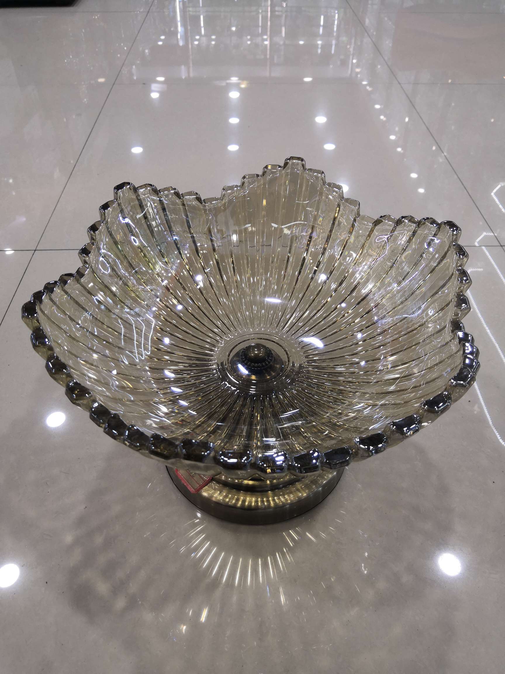 Crafts Fruit Dish Glass Dish