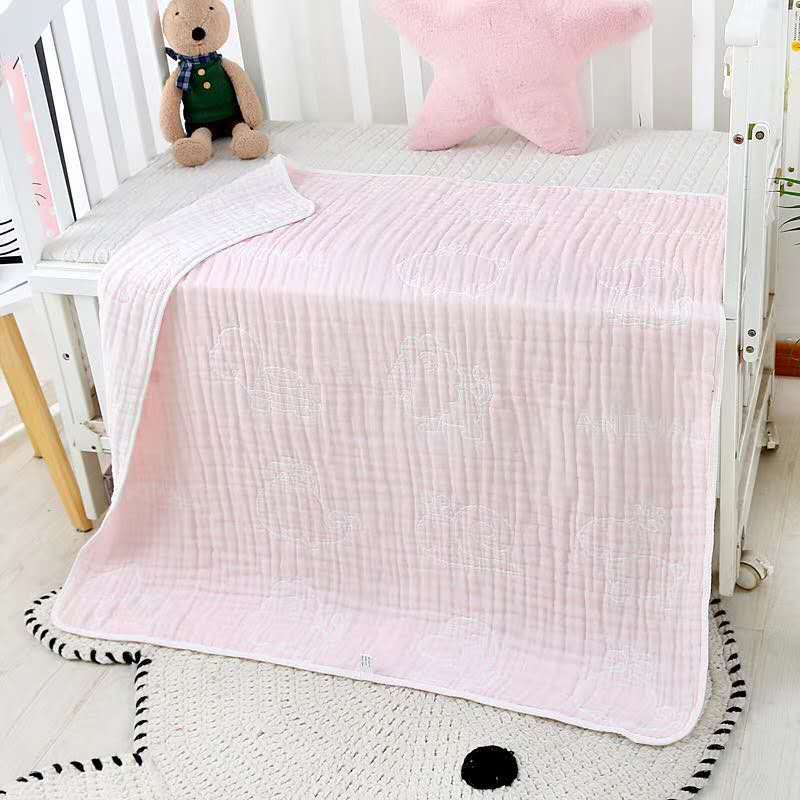 六层提花水洗童被详情图6