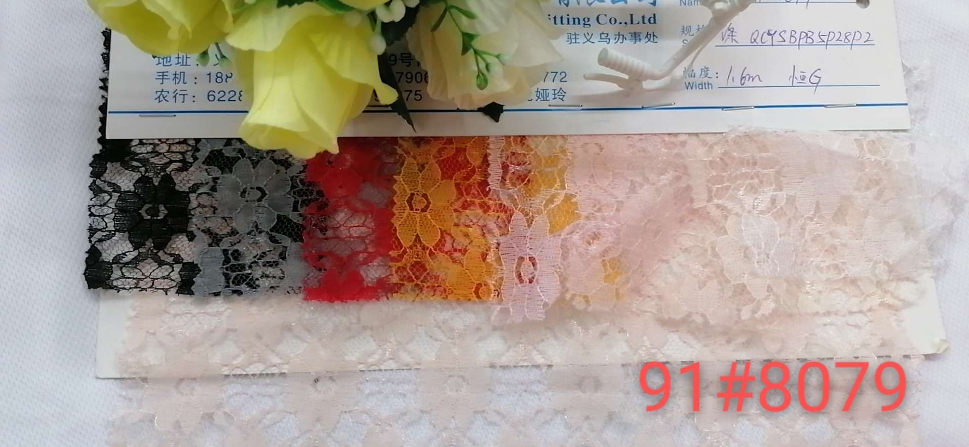 91 polyester lace, clothing, hats, footwear materials and accessories