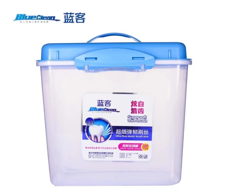 Blue 125 Soft Bristle Toothbrush Specification drawing