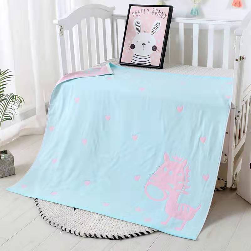 四层纯棉提小马童被