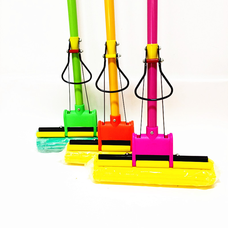 The color of the absorbent sponge mop and the stretchable rubber cotton mop for home cleaning is random pic 3