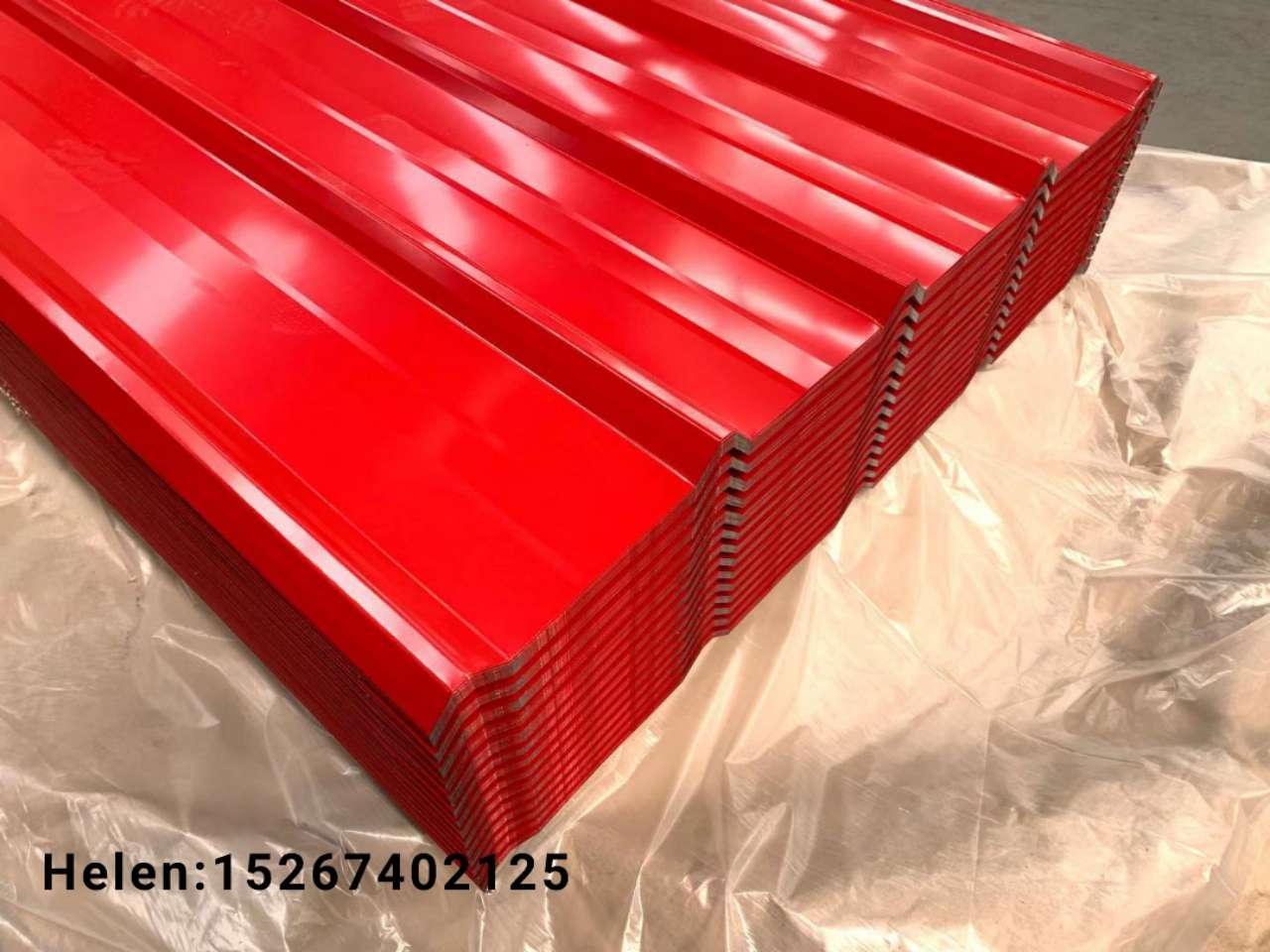 Color steel tile steel tile Color steel coil roof tile Galvanized tile various specifications tile export steel coil