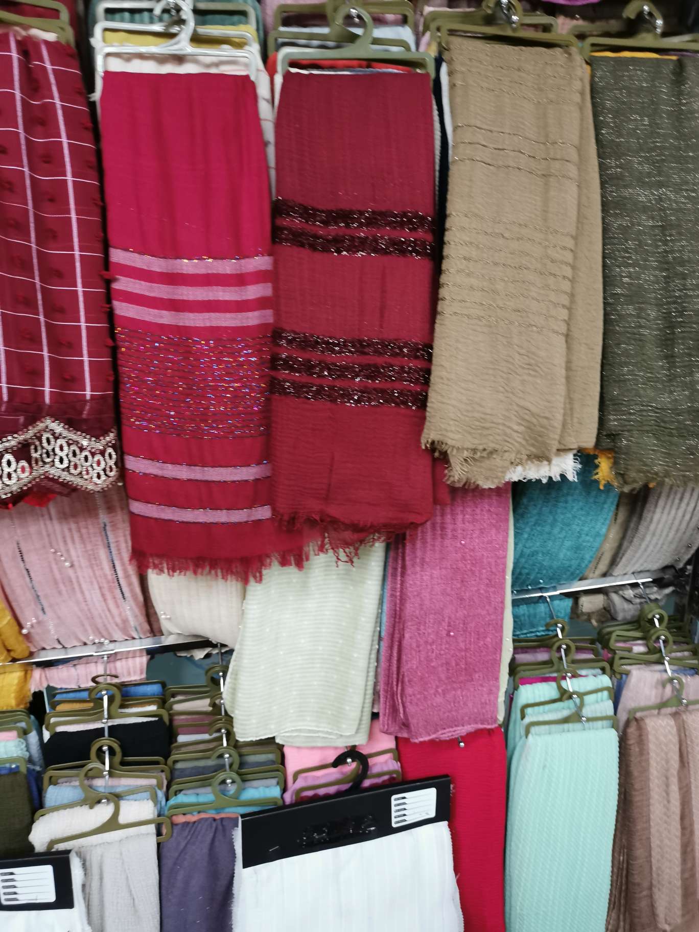 Scarves, headscarves, printed hot diamonds, printed hot diamonds, lace