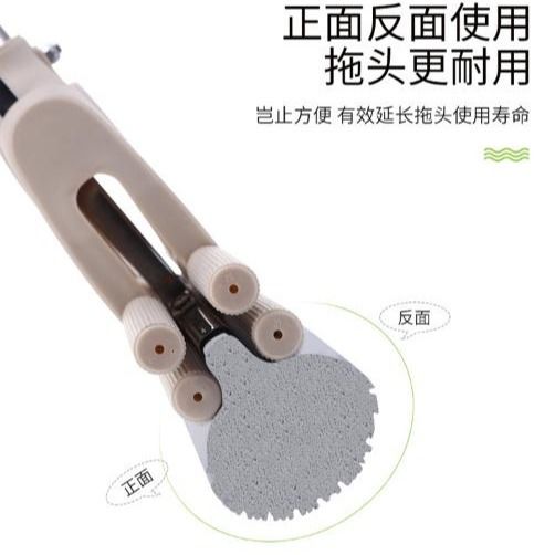 Sponge mop, household lazy roller water-squeezing floor mop, hand washable rubber cotton mop head, large water-squeezing floor mop cloth head Application Scenario