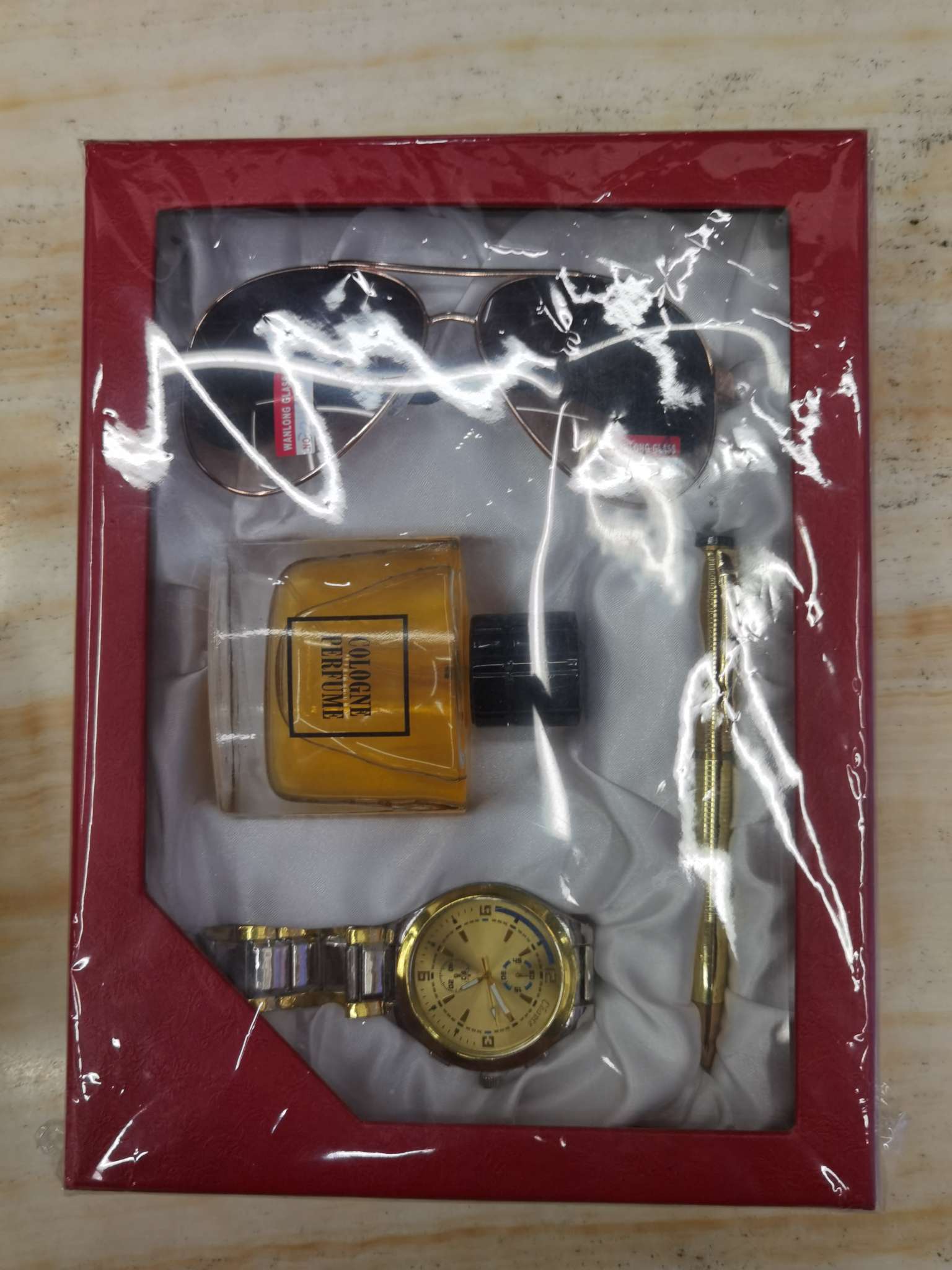 祥勇笔墨办公文化节庆用品办公礼品套装 眼镜手表太阳镜套装345