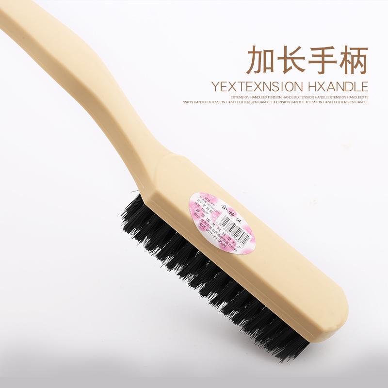Long-handled shoe washing brush, laundry soft bristle brush, sports shoes and leather shoes cleaning, shoe polish multi-functional hard bristle small shoe brush pic 1