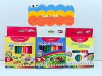 Color Pencil Kindergarten box 12 color short doodle pen for kids