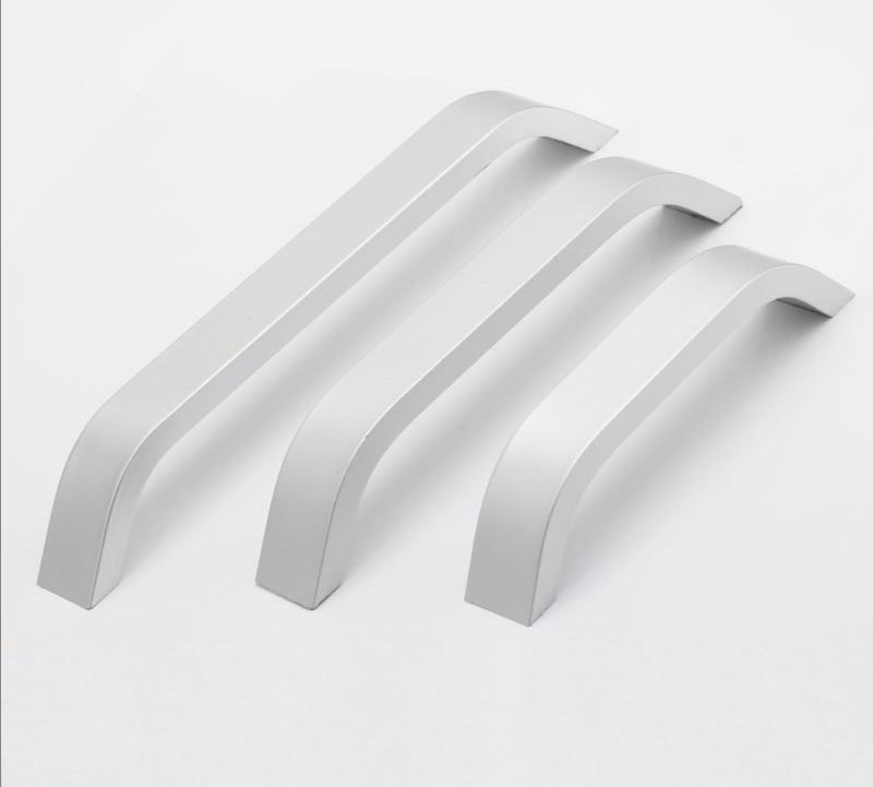 Solid aluminum handle modern minimalist American cabinet drawer chest door handle
