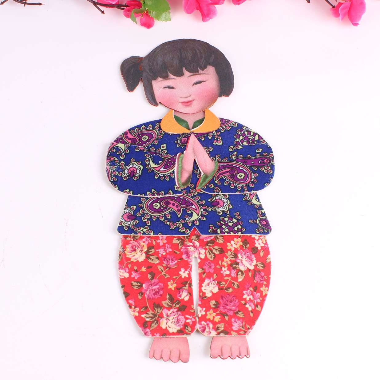 幼儿园儿童手工材料制作中国梦娃DIY材料中国风益智玩具拼图玩具详情图3