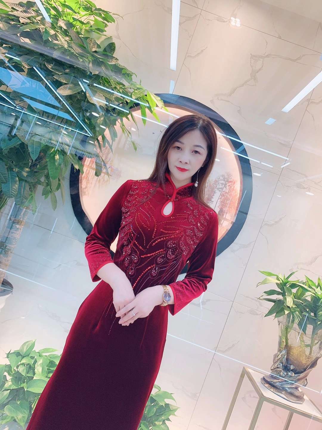 进喜妈妈装口绒详情图10