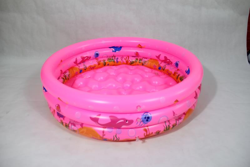 Hongyu Factory Direct sales children's inflatable swimming pools, round inflatable water pools, PVC household outdoor baby bathtubs, children's ocean pools detail image 1