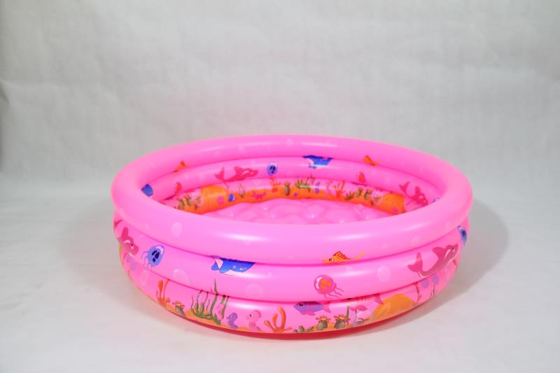 Hongyu Factory Direct sales children's inflatable swimming pools, round inflatable water pools, PVC household outdoor baby bathtubs, children's ocean pools Specification image