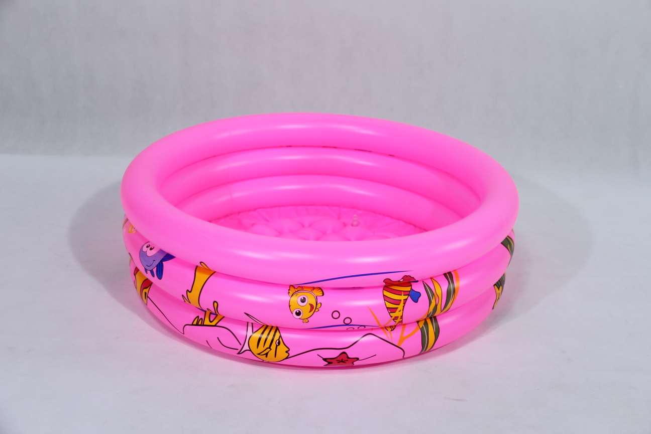 Hongyu Factory Direct sales children's inflatable swimming pools, round inflatable water pools, PVC household outdoor baby bathtubs, children's ocean pools detail image 2