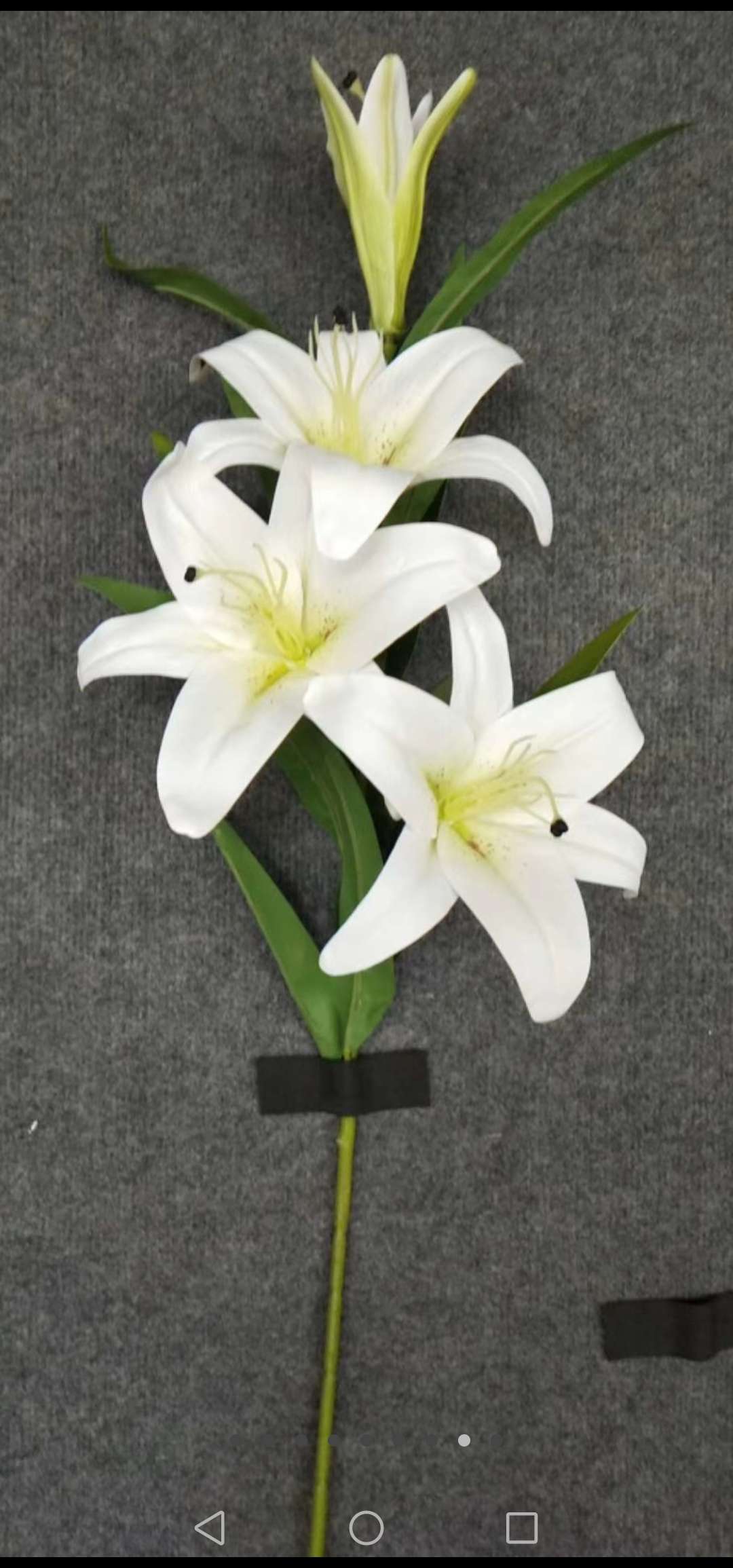 仿真花/假花仿真花/马蹄莲/小藤球/小摆件产品图