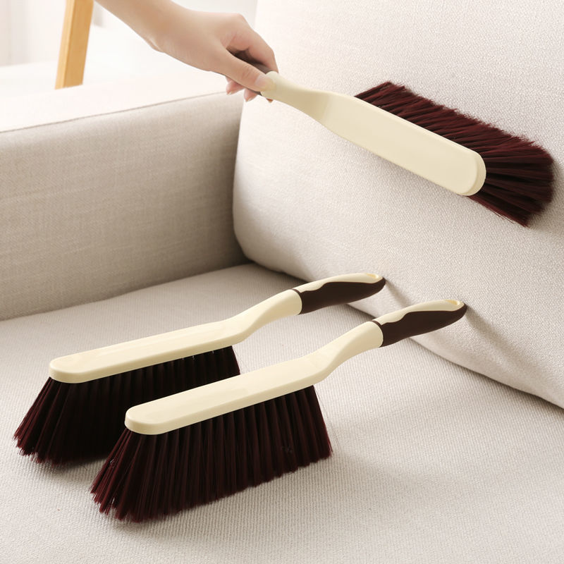 Bed Brush Long Handle Large Brush Dust Brush Bed Brush Small Broom Carpet Comforter Soft Bristle Bed Brush Sofa Cleaning Brush Specification drawing