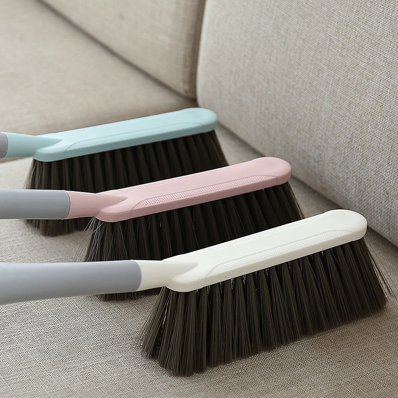 Bed Brush Long Handle Large Brush Dust Brush Bed Brush Small Broom Carpet Comforter Soft Bristle Bed Brush Sofa Cleaning Brush undefined
