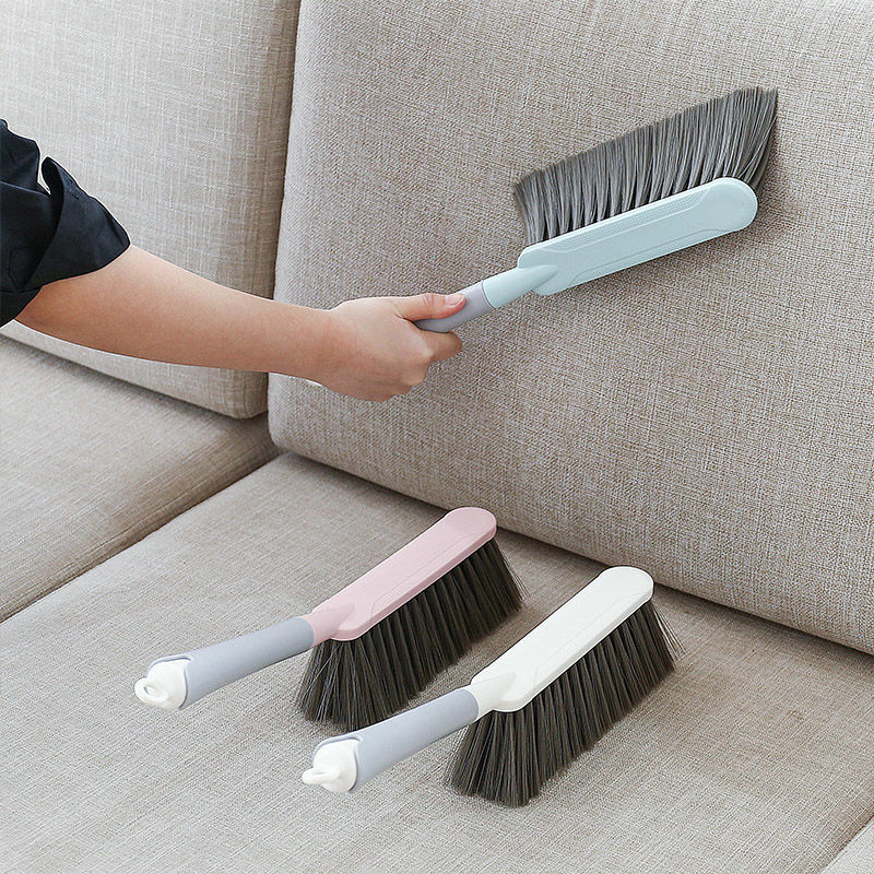 Bed Brush Soft Bristle Long Handle Bed Brush Broom Household Bed Brush Dust Brush Sofa Car Cleaning Brush undefined