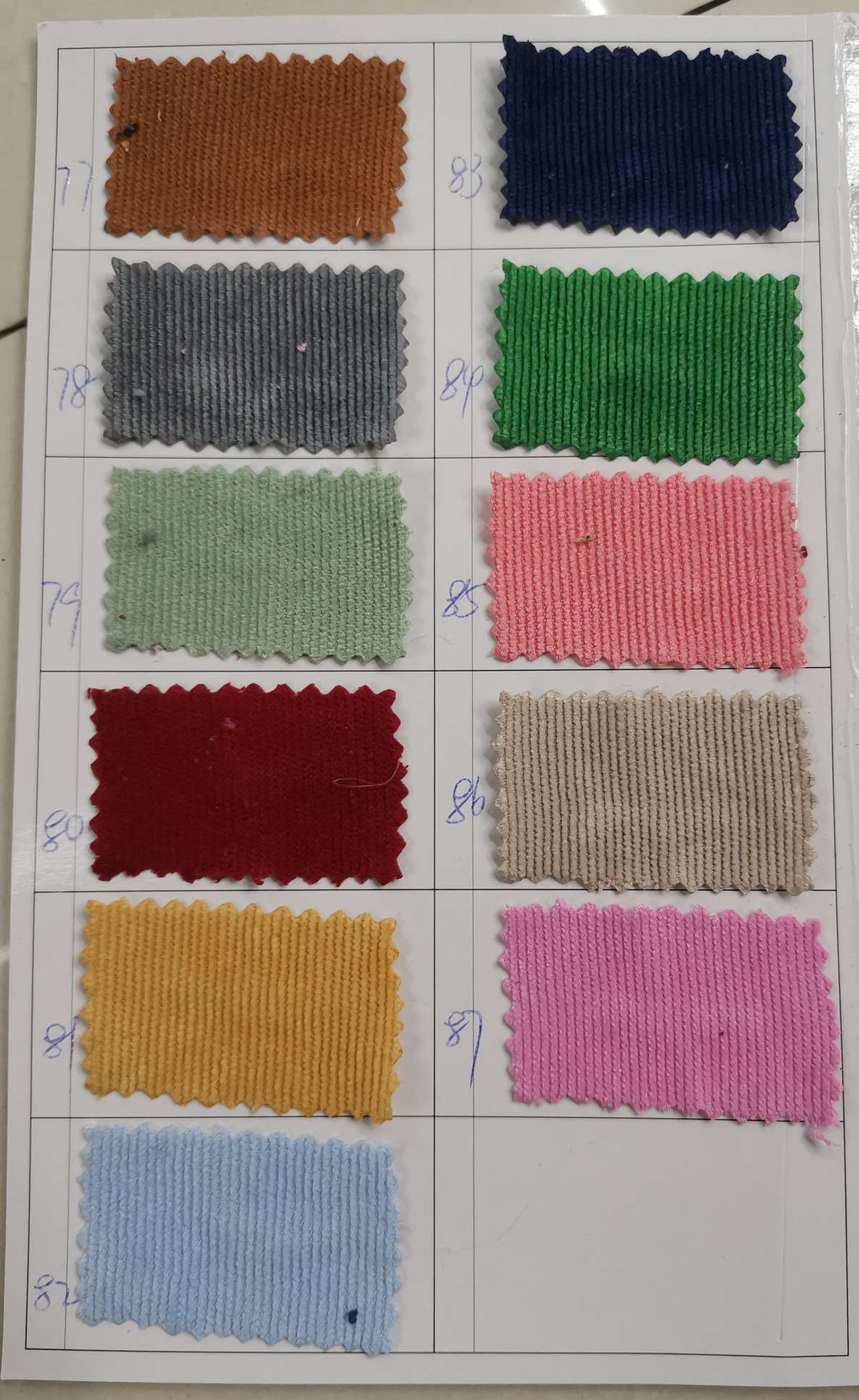 2021年新款爆款厂家直销批发零售条灯芯绒  灯芯绒 坑条 锦涤条绒详情图6