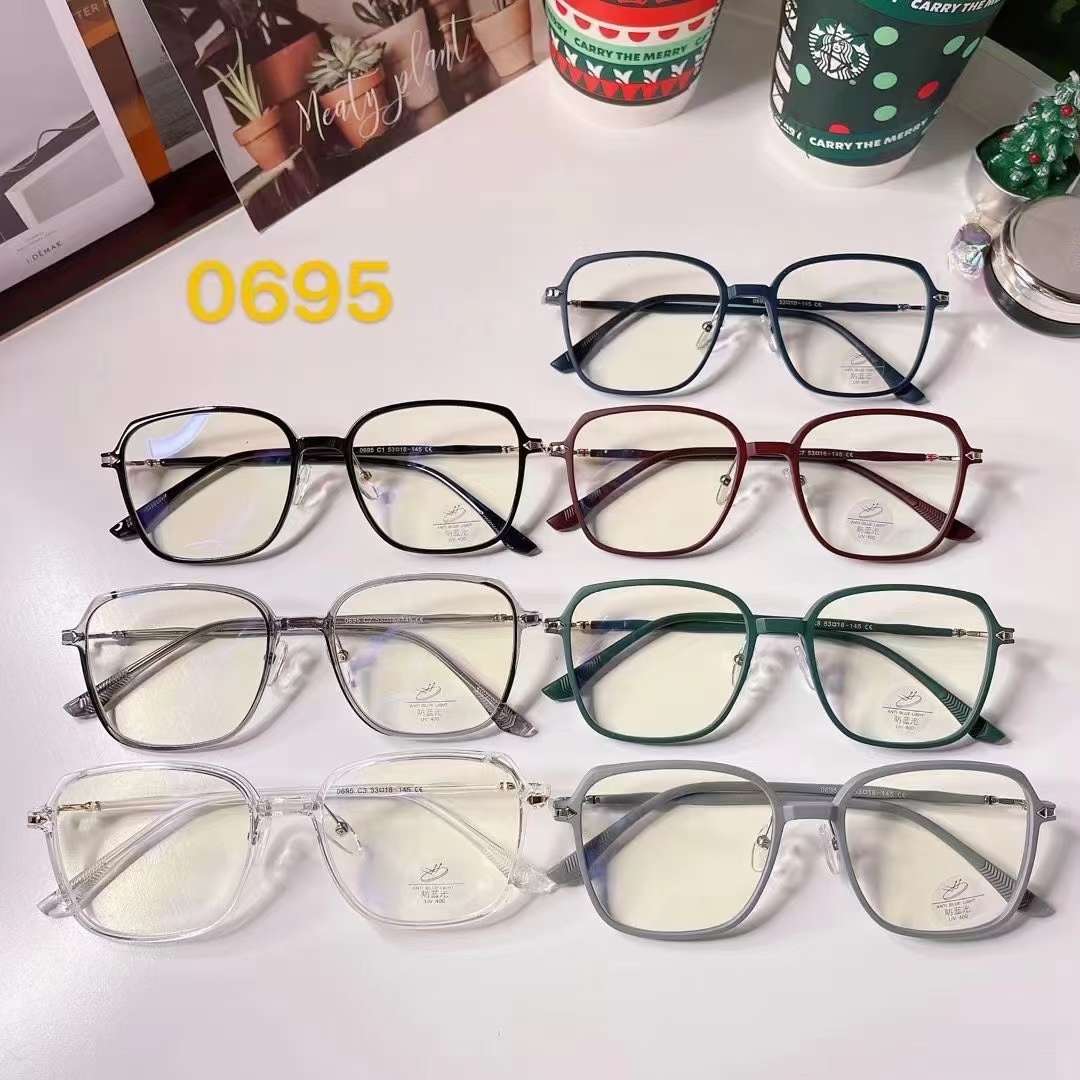 Nearsighted Frames, Flat Lenses, Fashion Trends, Internet Celebrities With The Same Model, Stars With The Same Model. Specification drawing